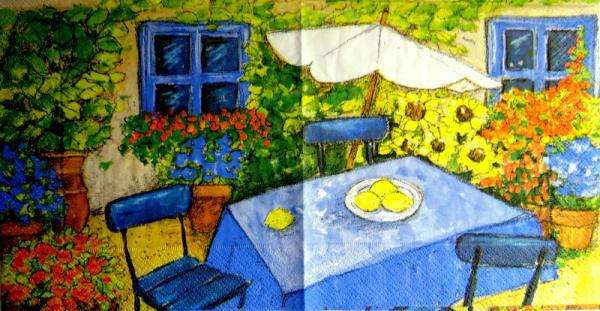 079 Garden - 3-ply - Herlitz - Renoir